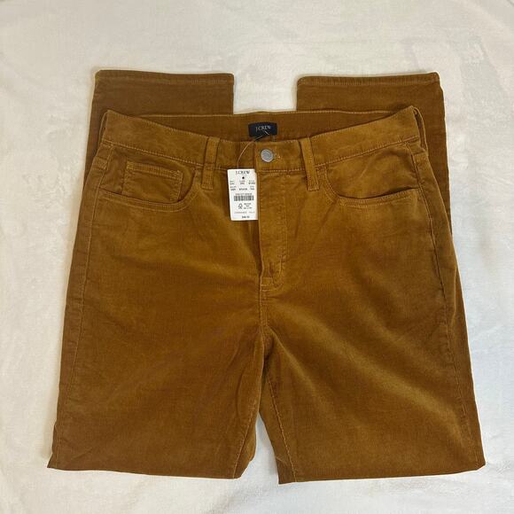 ๐ด NWT J.Crew Corduroy Straight Leg Pants, Size 29P - Picture 2 of 10